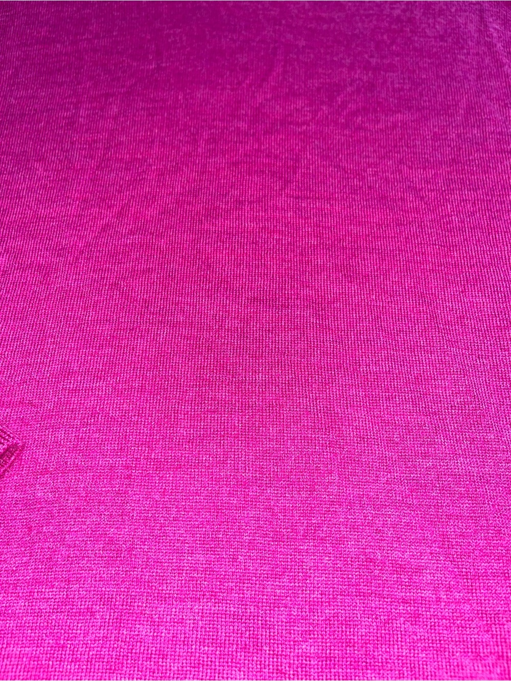 100% merino wool Banana Republic V-Neck Sweater - Bright Fuchsia - Picture 4 of 4